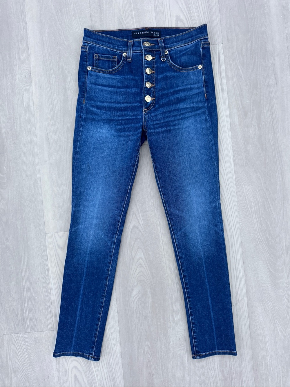 Veronica Beard Debbie High-Rise Skinny Jean size 25